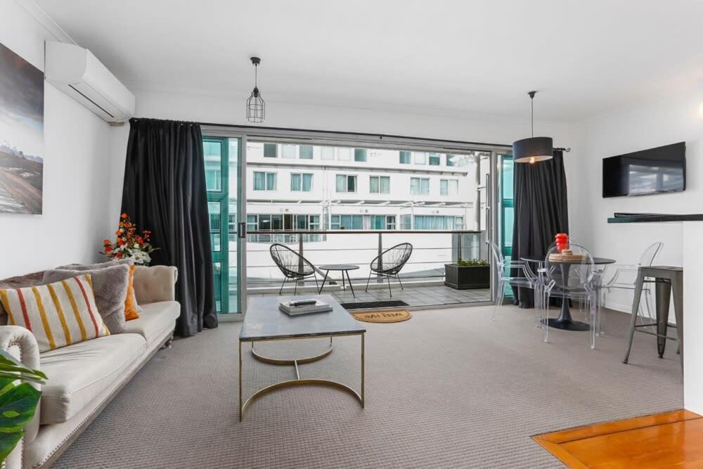 Funky One Bedroom Apartment On Princes Wharf Auckland Buitenkant foto